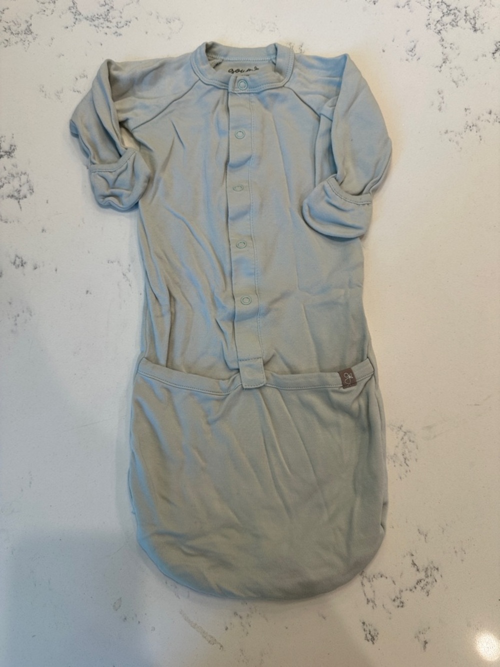 Goumi 24 hour Convertible Sleeper Baby Gown size 3-6 months